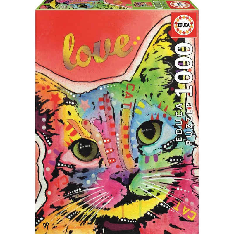 Educa Tilt Cat Love, Dean 1000 db-os puzzle