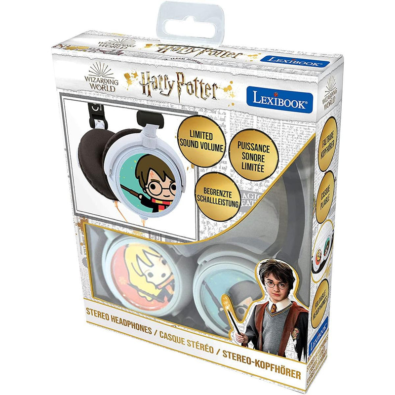 Harry Potter Sztereó vezetékes összecsukható fejhallgató, gyerekeknek biztonságos hanger?vel