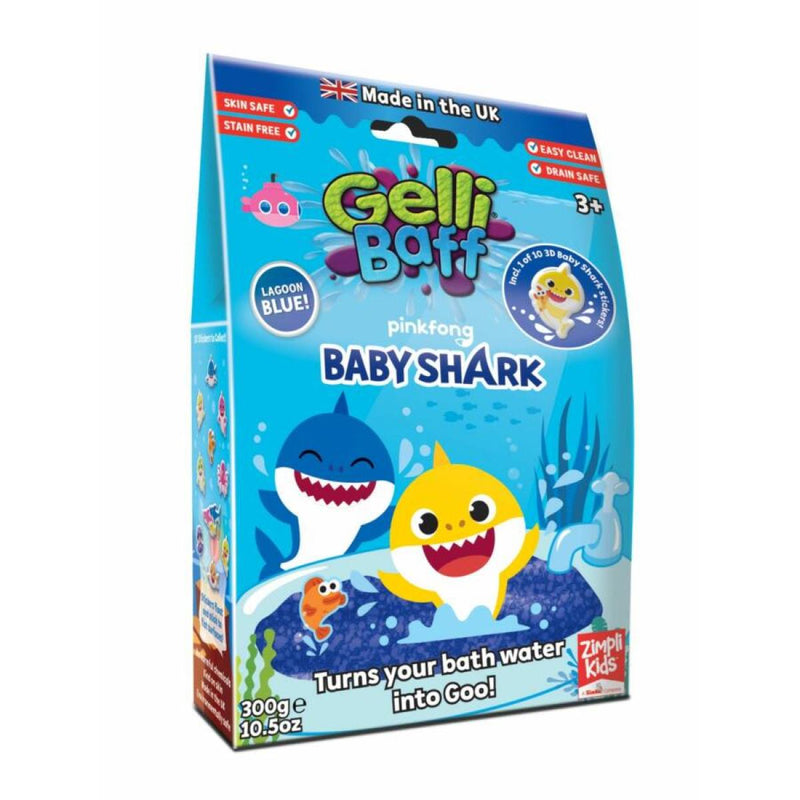 Gelli Baff Baby Shark fürd?zselé, 300 g-os, kétféle