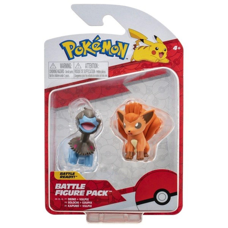 Pokémon figura csomag - Vulpix & Deino 5 cm