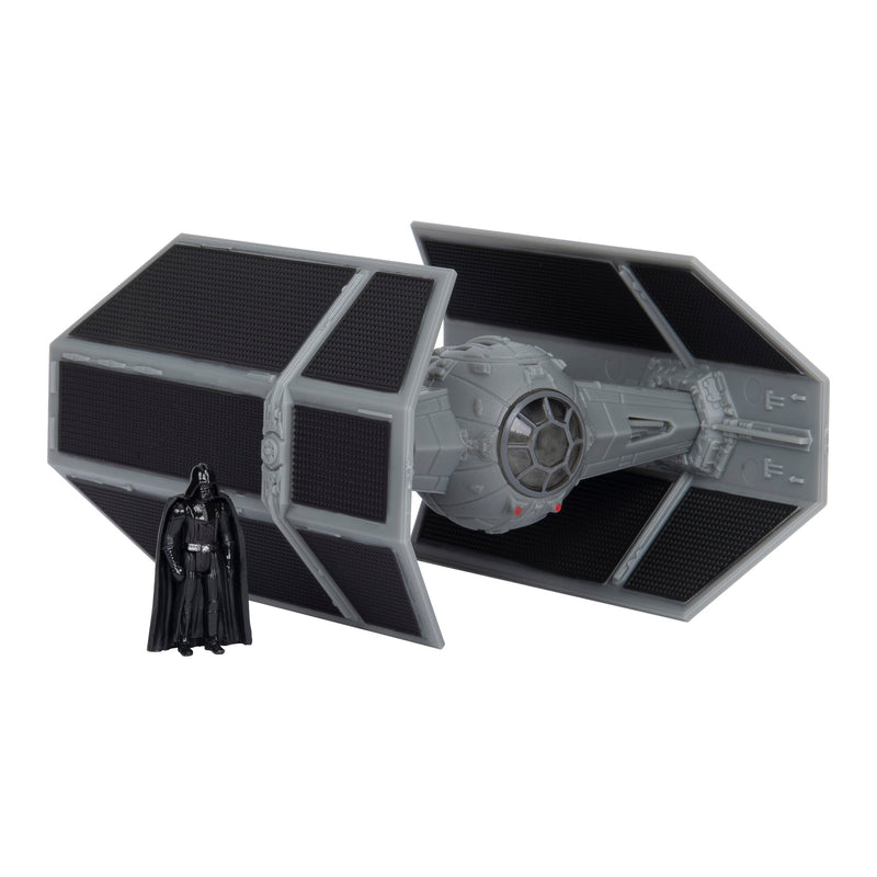 Star Wars - Csillagok háborúja Micro Galaxy Squadron 13 cm-es járm? figurával - TIE Advanced + Darth Vader