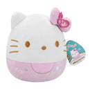 Squishmallows Hello Kitty and Friends (50 éves évforduló) 20 cm - Rózsaszín Hello Kitty masnikkal