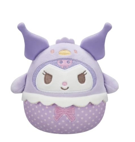 Squishmallows Hello Kitty and Friends (Húsvét 2025) 20 cm - Húsvéti csibe Kuromi