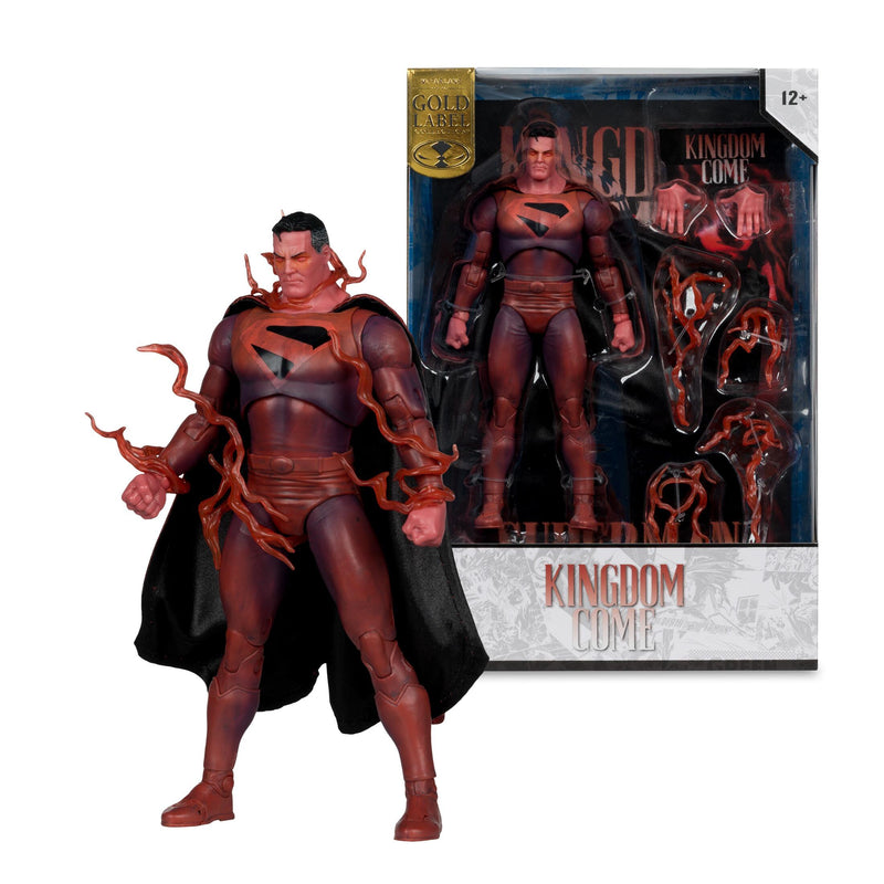 DC McFarlane DC Multiverse játékfigura 18 cm -   Superman (Kingdom Come Red Aura, Gold Label)