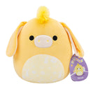 Squishmallows 20 cm - Gavyn a sárga szamár virágos hassal
