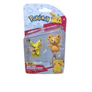 Pokémon 2 db-os figura csomag - Teddiursa, Valentin napi Pikachu