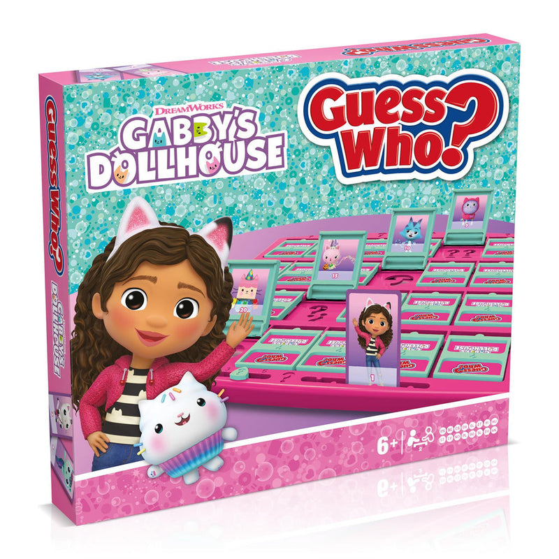 GUESS WHO - Találd ki! Gabby babaháza társasjáték magyar nyelvű