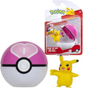 Pokémon Clip 'N Go figuracsomag -  Pikachu Love poké labdával