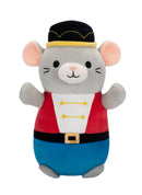 Squishmallows  25 cm - Murray a szürke egér diótörőnek öltözve Hugmee