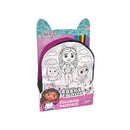 Gabby Babaháza kifesthető hátizsák szett (amely 5 különböző színű markert tartalmaz)