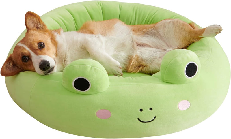 Squishmallows kisállat fekhely 60 cm - Wendy a béka