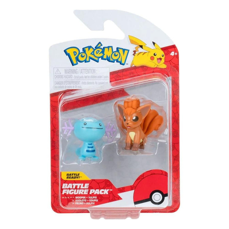 Pokémon figura csomag - Wooper &  Vulpix 5 cm