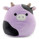 Squishmallows  13 cm - Alexie a lila és fekete tehén