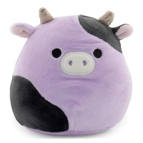 Squishmallows  13 cm - Alexie a lila és fekete tehén