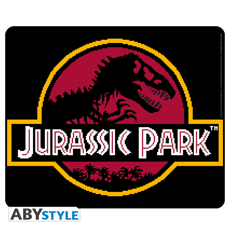 Jurassic Park - Rugalmas Egérpad - Pixel Logó