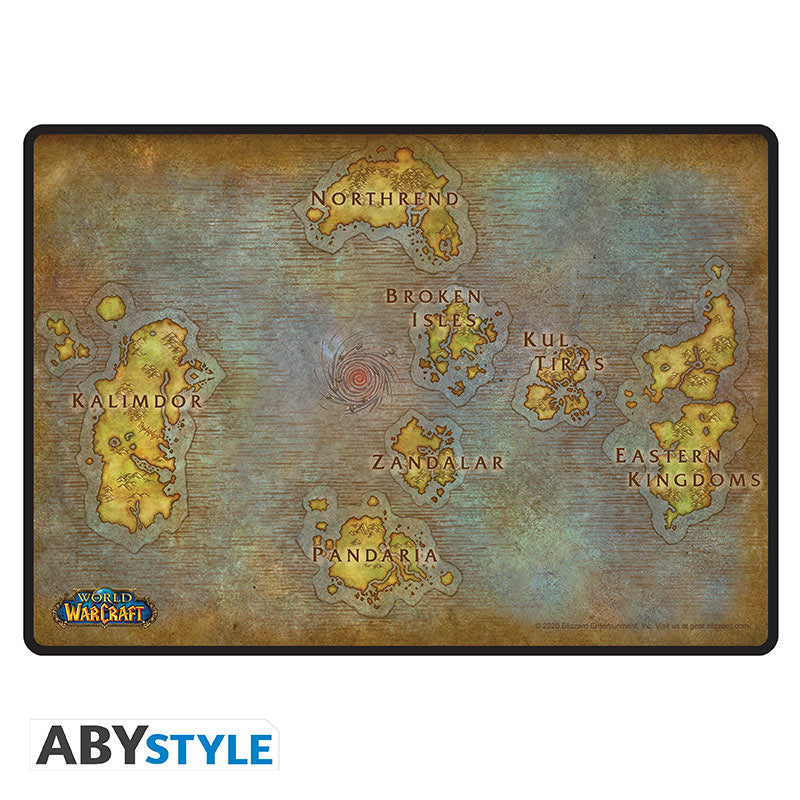 World of Warcraft - Gaming Egérpad - Térkép