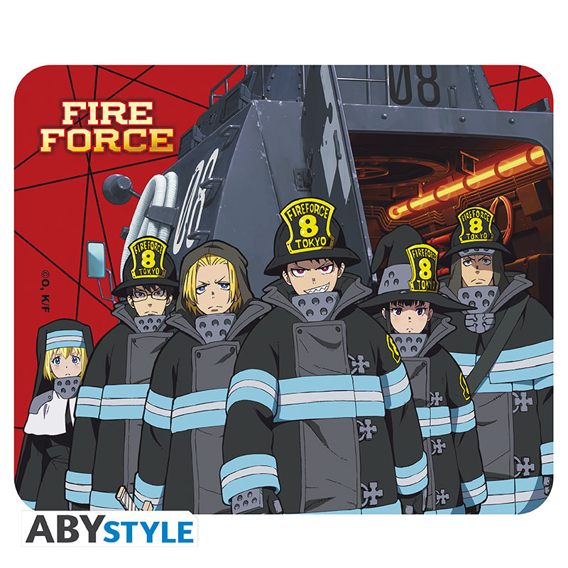 Fire Force - Rugalmas Egérpad