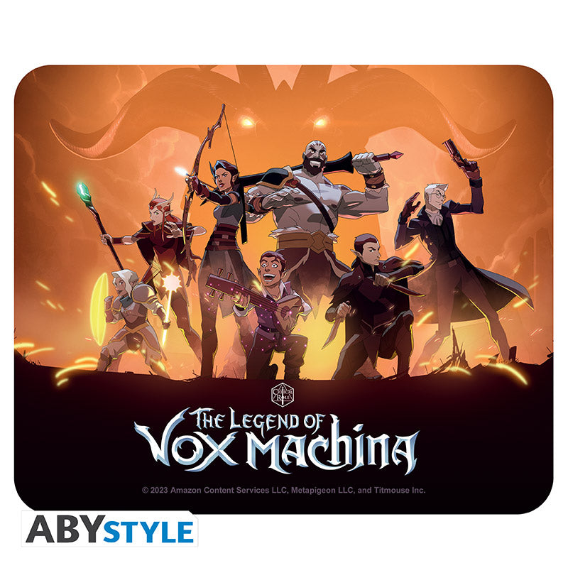 The Legend of Vox Machina - Rugalmas Egérpad - csapat