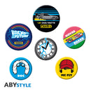 Back to The Future - Kitűző Pack - Symbols