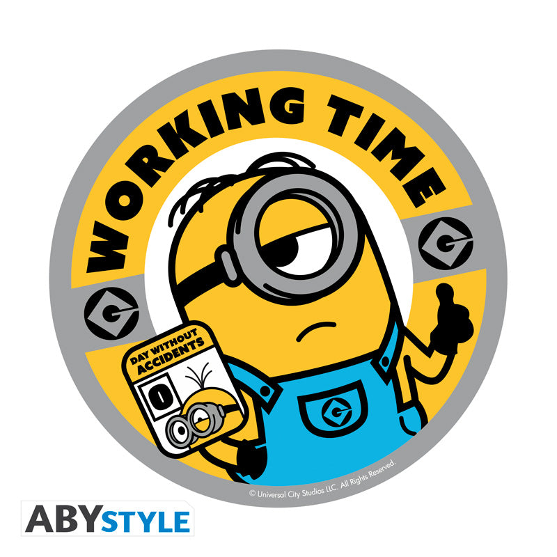 Minions - Rugalmas Egérpad - Munkaidő (Working Time)