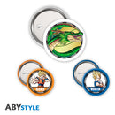 Dragon Ball - Kitűző csomag - Goku, Vegeta & Shenron