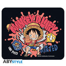 One Piece - Rugalmas Egérpad - Luffy Chibi