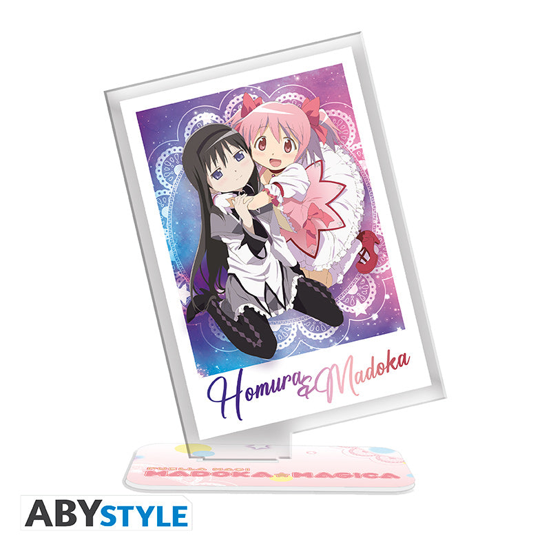 Puella Magi Madoka Magica - Acryl Figura - Madoka & Homura