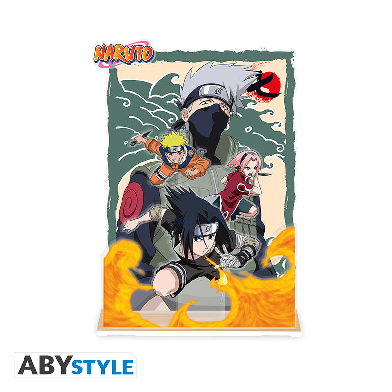 Naruto - Acryl Figura életkép - Team 7