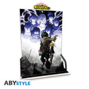 My Hero Academia - Acryl Figura életkép - Deku & All Might