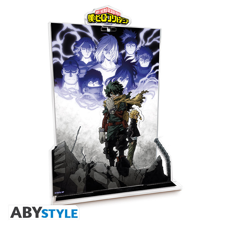 My Hero Academia - Acryl Figura életkép - Deku & All Might