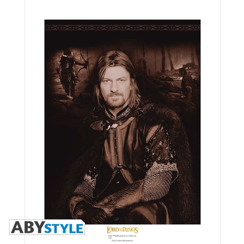 A Gyűrűk Ura - Gyűjtői plakát - Boromir 50x40 cm