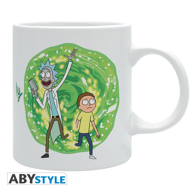 Rick And Morty - Bögre - Portál - 320 ml