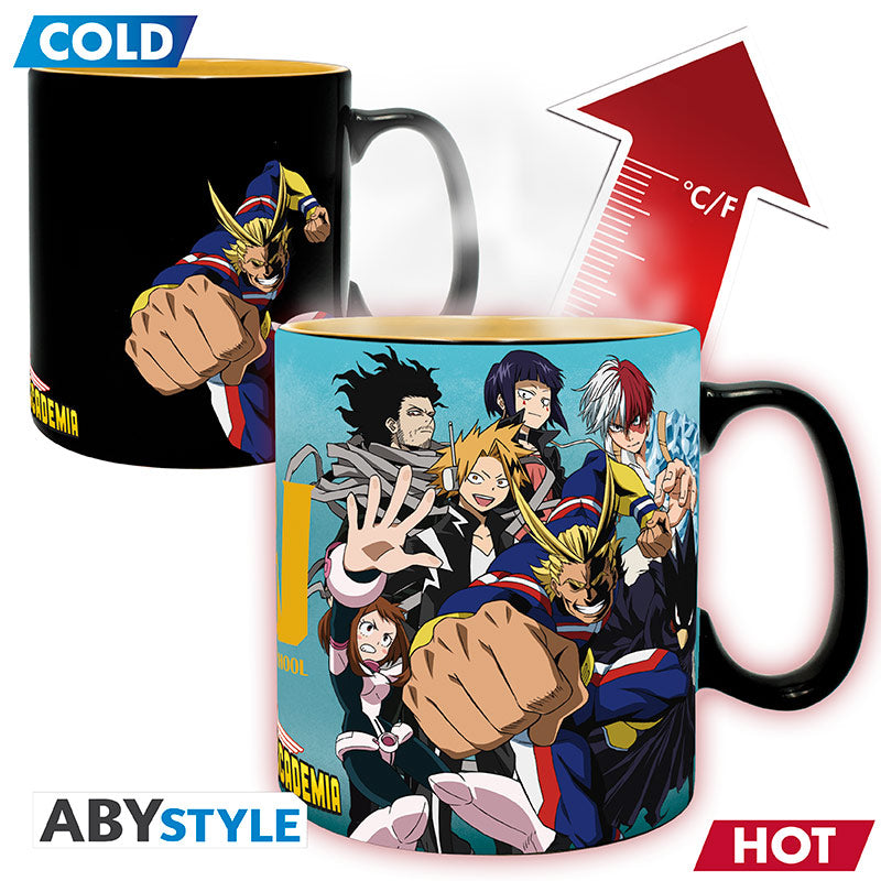 My Hero Academia - Hőre változó Bögre - Csapat - 460 ml