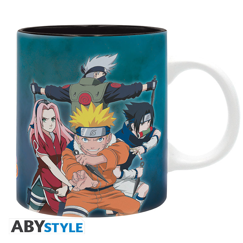 Naruto - Bögre - Team 7 vs Haku/Zabuza - 320 ml