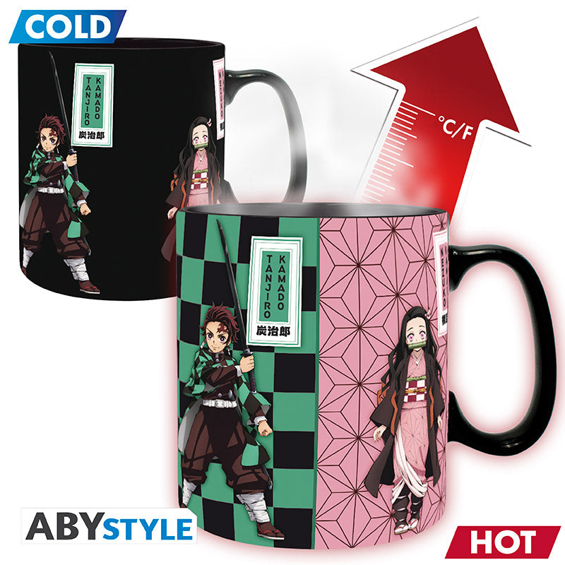 Demon Slayer - Hőre változó Bögre - Slayers - 460 ml