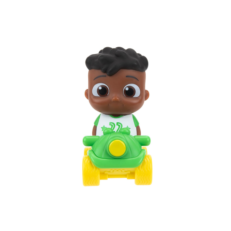 Cocomelon figura készlet JJ és barátai járműben - Cody