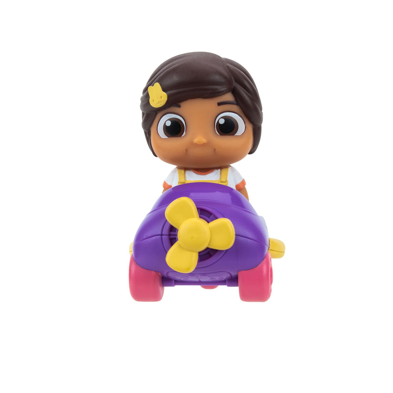 Cocomelon figura készlet JJ és barátai járműben - Nina