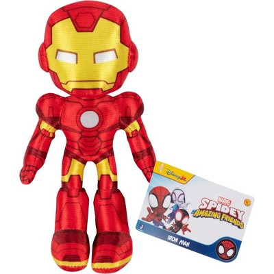 Spidey Pókember és barátai plüssfigura 35 cm - a barátom Vasember
