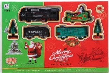 Santa Trail Train - Játékvonat készlet