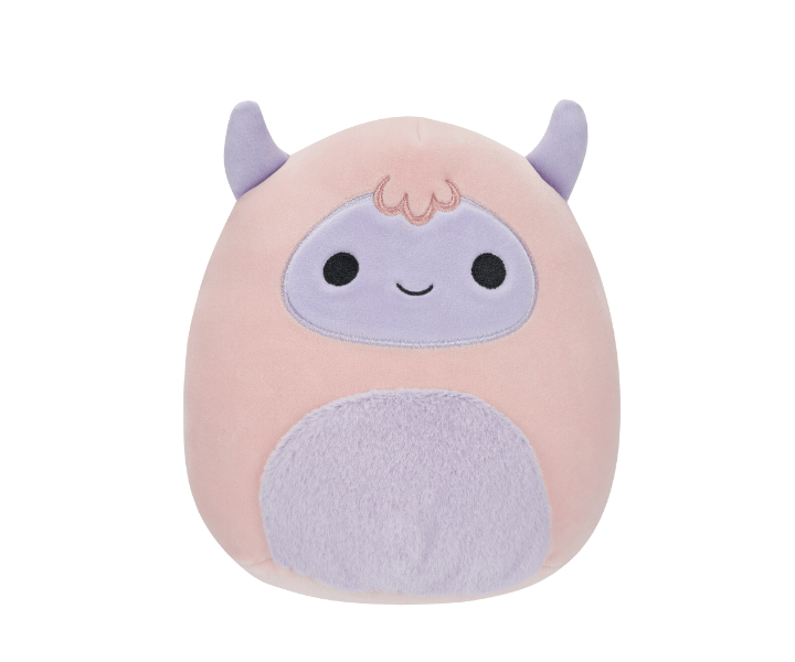 Squishmallows 20 cm - Ronalda a rózsaszín és lila Yeti