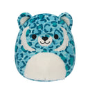 Squishmallows 20 cm - Griffin a vízkék karadfogú tigris