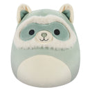 Squishmallows 20 cm - Hemkey a zsályazöld görény