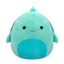 Squishmallows 40 cm - Cascade a zöldeskék teknős batikolt páncéllal