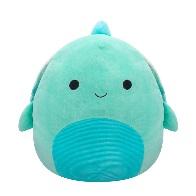Squishmallows 40 cm - Cascade a zöldeskék teknős batikolt páncéllal