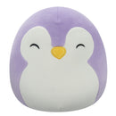 Squishmallows 20 cm - Elle lila pingvin