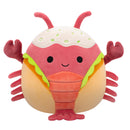 Squishmallows 20 cm - Lorono a piros homár, homártekercsben