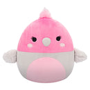 Squishmallows 20 cm - Jayla a rózsaszín és szürke kakadu