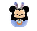 Squishmallows Disney 20 cm - Mickey egér kék nadrággal és nyuszi fülekkel