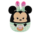 Squishmallows Disney 20 cm - Minnie egér zöld ruhával és nyuszi fülekkel