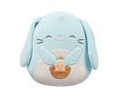 Squishmallows 20 cm - Buttons a világoskék nyuszi tojással